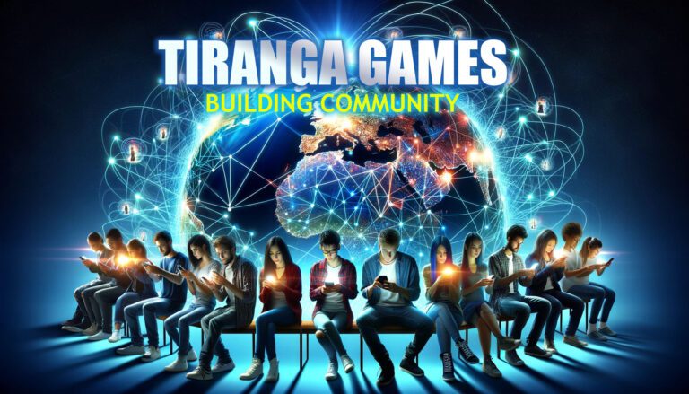 an image of tiranga games players formed as a community