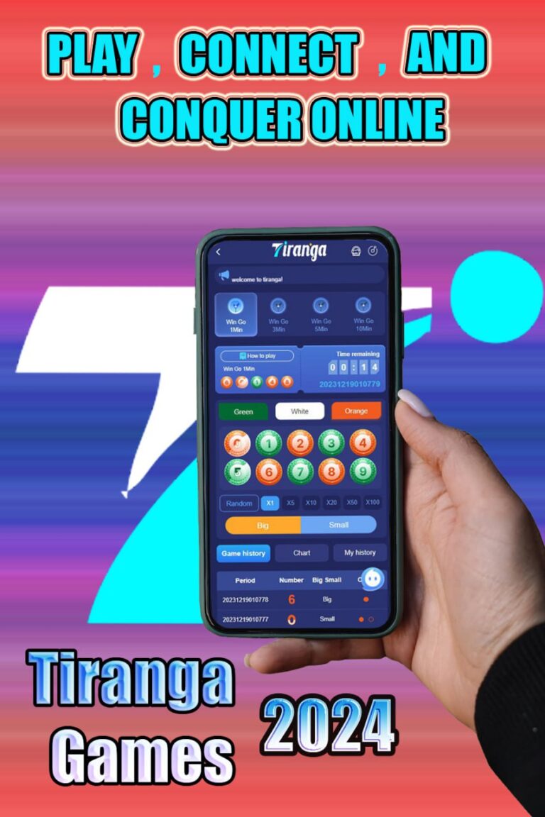 an image of tiranga game played in a mobile phone