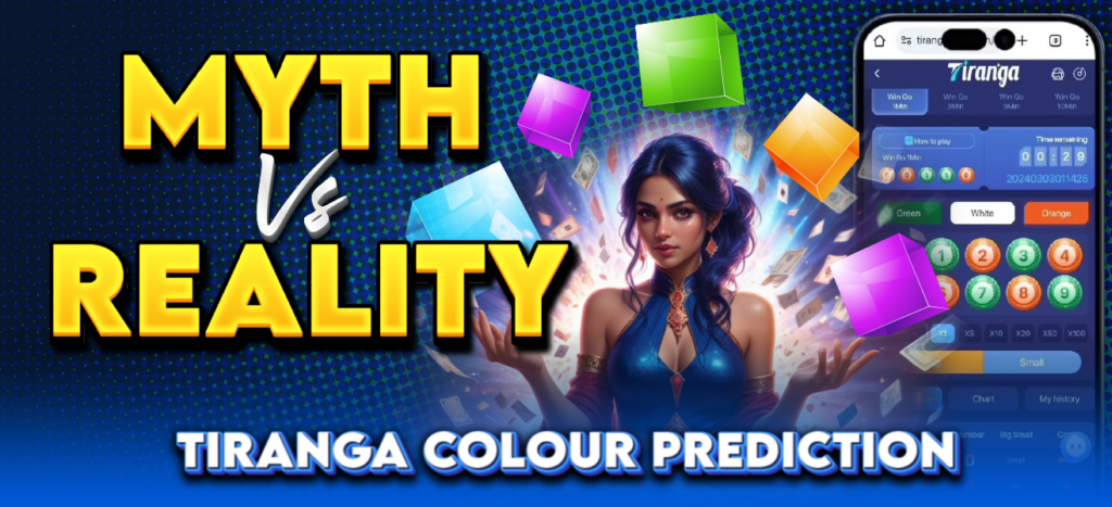 an image of a girl debunking all tiranga colour prediction myths