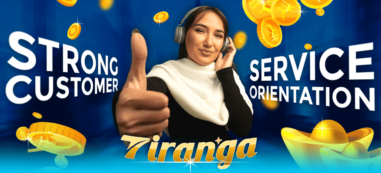 an image of a woman happy to serve as tiranga games customer service representative