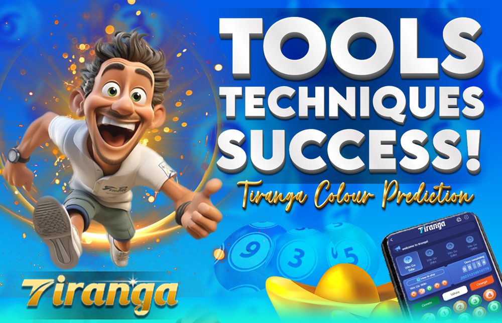 an image of a man happy sharing the tools and techniques to win with tiranga colour prediction